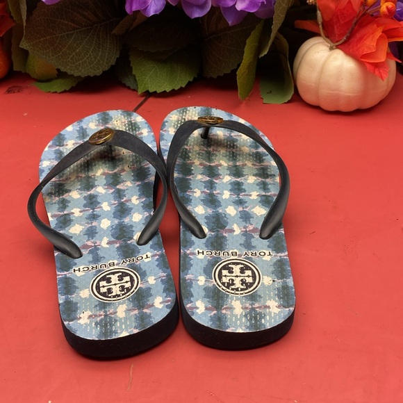 Tory Burch Flip Flops SZ 6 - Picture 3 of 7